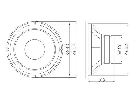 BLOW GDN25 8Ohm-Lautsprecher - 2