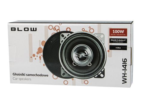 BLOW Lautsprecher WH-1416 4" 2way Komplettbausatz für das Auto - 3