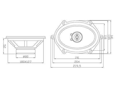 BLOW-Lautsprecher WH-5703 5x7" FORD - 2