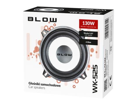 BLOW WK525 4Ohm Auto-Subwoofer-Lautsprecher - 3