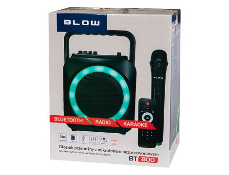 Bluetooth-Lautsprecher BT800 mit Karaoke-Mikrofon - 5