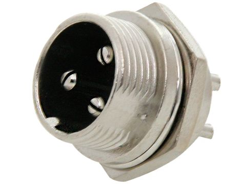 3PIN CB-Mikrofonbuchse für Gehäuse