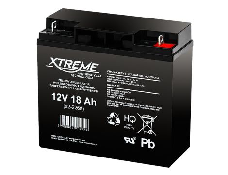 Gel-Batterie 12V 18Ah XTREME