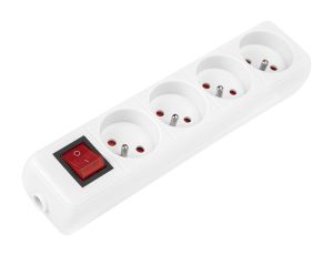 GN-470WS PR 4-SET SOCKET mit Schalter und Erdung