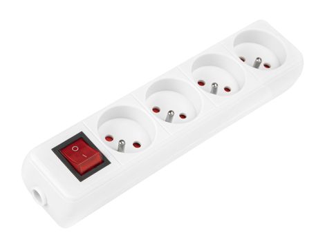 GN-470WS PR 4-SET SOCKET mit Schalter und Erdung