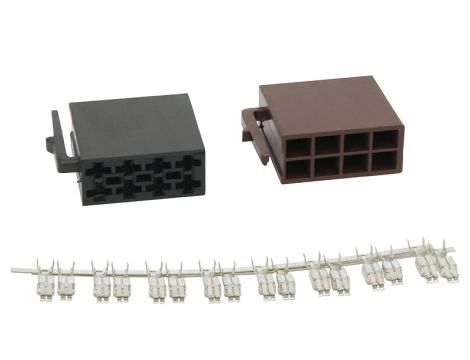 ISO-Stecker 8x2PIN (2x Gehäuse+16xPIN)