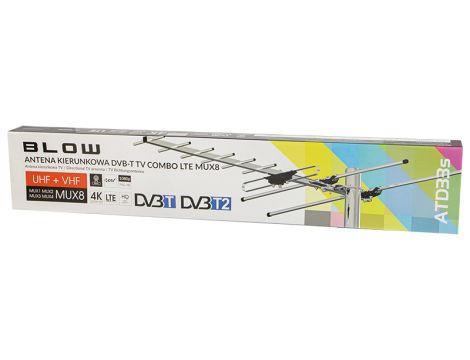 DVB-T ATD33S VHF/UHF MUX8 passiv Antenne - 2