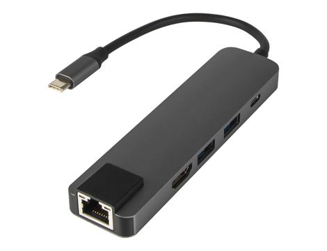 USB-C HUB RJ45 + HDMI Adapter K-03