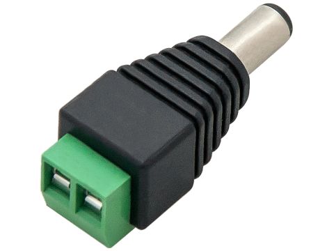 Anschluss für LED-Streifen DC-Stecker 2,5/5,5