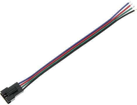 Stecker für LED-Streifen RGB-Buchse mit Kabel