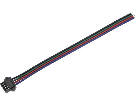 Anschluss für LED-Streifen RGB-Anschluss mit Kabel