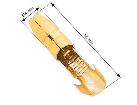 Nicht isolierter Steckverbinder 4.0/16