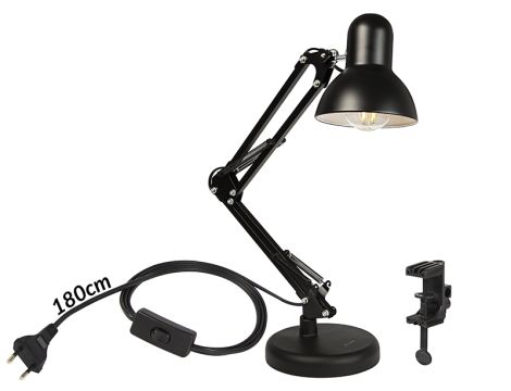 LB-09 Zeichnung Schreibtischlampe 2in1 E27