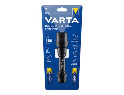 Handfackel F20 PRO VARTA INDESTRUCTIBLE