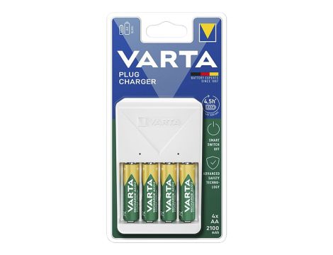 PLUG+4xAA 2100mAh VARTA Ladegerät 57657 - 3