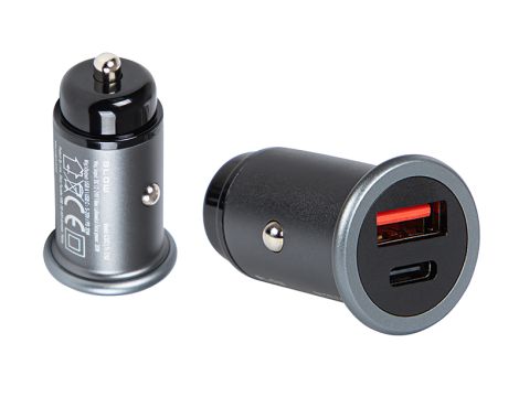 Autoladegerät USB+USB-C Buchse 30W G30C