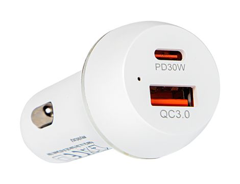 Autoladegerät USB+USB-C Buchse 48W G48W