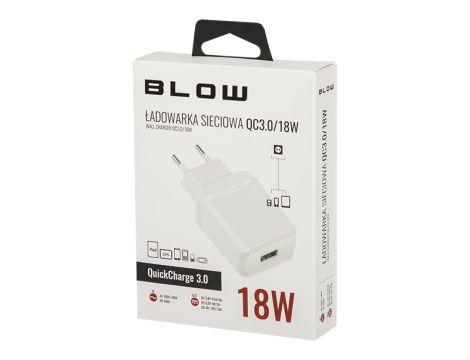 USB-Steckdosen-Ladegerät QC3.0 18W - 2