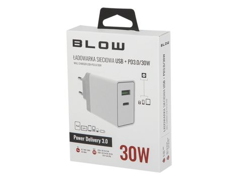 USB+USB-C-Buchse Netzladegerät 30W - 2