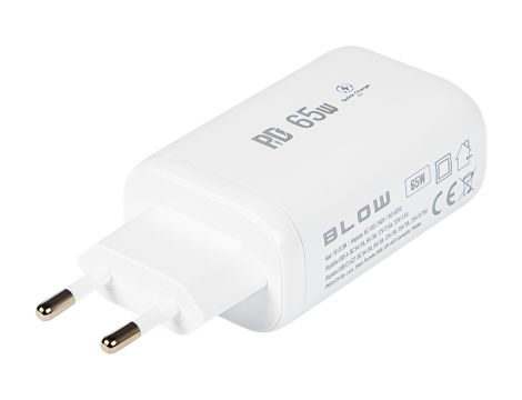 Ladegerät-BuchseUSB+USB-Cx2 65W - 2