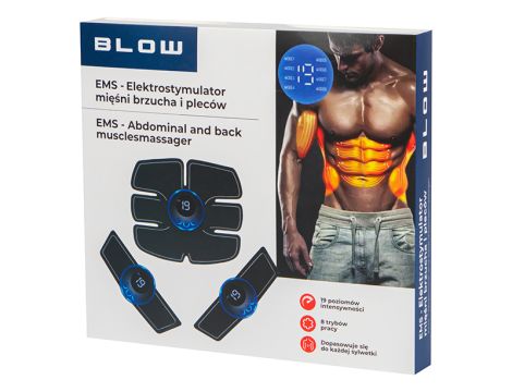 EMS-Elektrostimulator für Bauchmuskeln, Beine, Arme und den ganzen Körper - 3