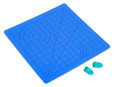 3D-Stiftmatte blau