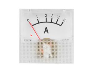 Quadratischer Mini-Analogstrommesser 5A + Shunt