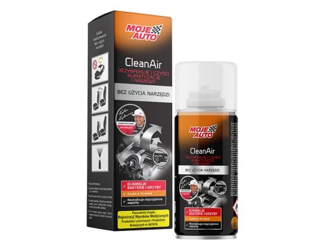 Klimaanlagenauffrischer 150ml BLACK CleanAir MOJE AUTO