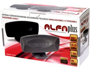 Zimmer-TV-Antenne DVB-T ALFA PLUS schwarz - image 2