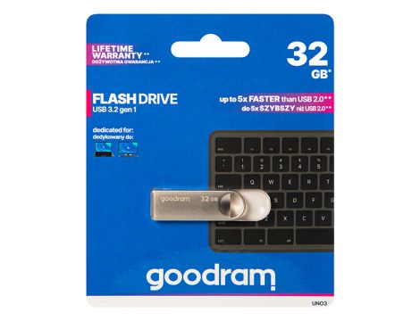 32GB GOODRAM UNO3 USB3.2 PENDRIVE