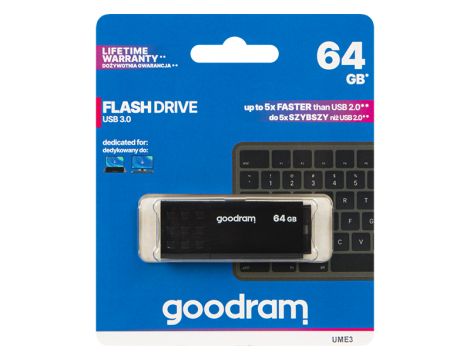 64GB GOODRAM UME3 USB3.0 PENDRIVE