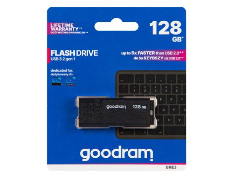 128GB GOODRAM UME3 USB3.0 PENDRIVE