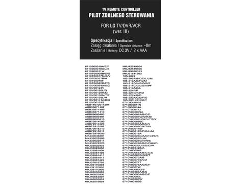 Pilot LCD LG III BLISTER - 3