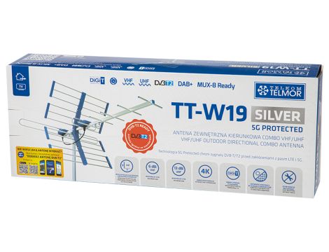 TV-Antenne TT W19 SILBER COMBO 5G TELMOR - 4