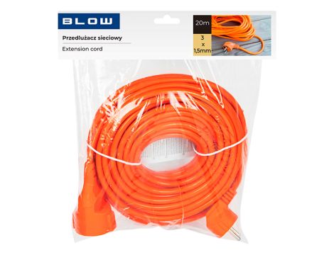 Verlängerungskabel PR-160 1-Steckdose geerdet 20m orange (3x1,5mm) - 2