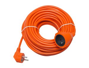 Verlängerungskabel PR-160 1-Steckdose geerdet 30m orange (3x1,5mm)