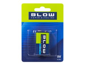 Bateria BLOW SUPER ALKALINE 9V 6LR61 Blister