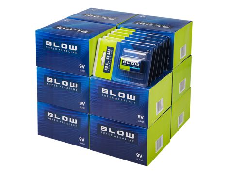 Bateria BLOW SUPER ALKALINE 9V 6LR61 Blister