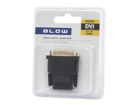 Übergang DVI-Stecker - HDMI-Buchse BLISTER