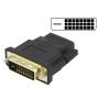 Übergang DVI-Stecker - HDMI-Buchse BLISTER - 3