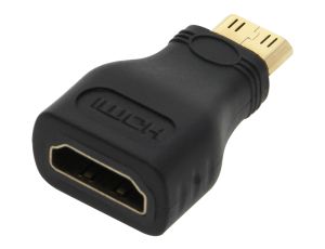 Übergang HDMI-Ministecker - HDMI-Buchse