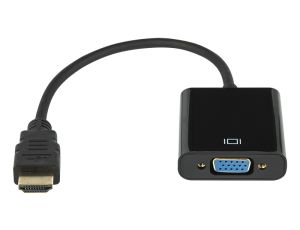 HDMI auf VGA Buchse+3.5 Buchse+Mikro+Kabelübergang