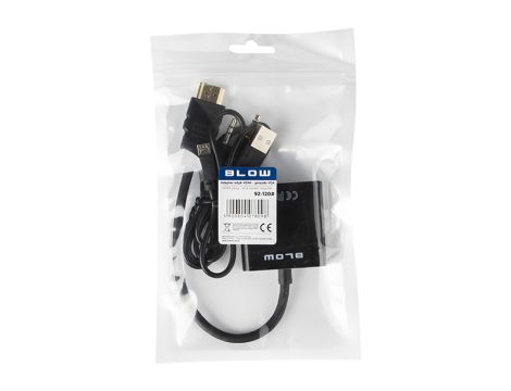 HDMI auf VGA Buchse+3.5 Buchse+Mikro+Kabelübergang - 3