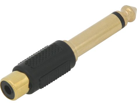 Durchgang: PLUG 6.3 GOLD RCA