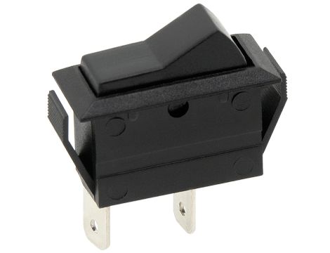 ASW-09 Autoschalter schwarz 2PIN