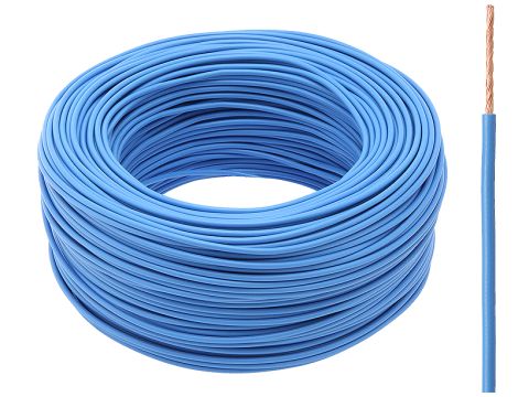 Kabel LgY 1 x 0,5 BLAU