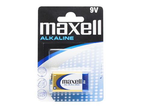 Alkalibatterie 9V 6LR61 Maxell