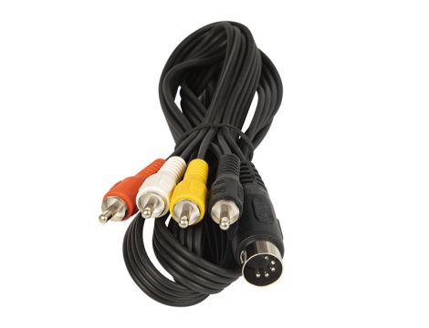 Stecker DIN5-4RCA 1,5m - 2