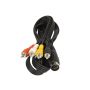 Stecker DIN5-4RCA 1,5m - 3