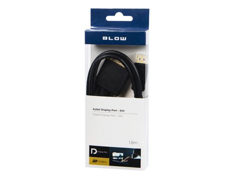 Anschluss DISPLAY PORT-DVI 1,8m - 2